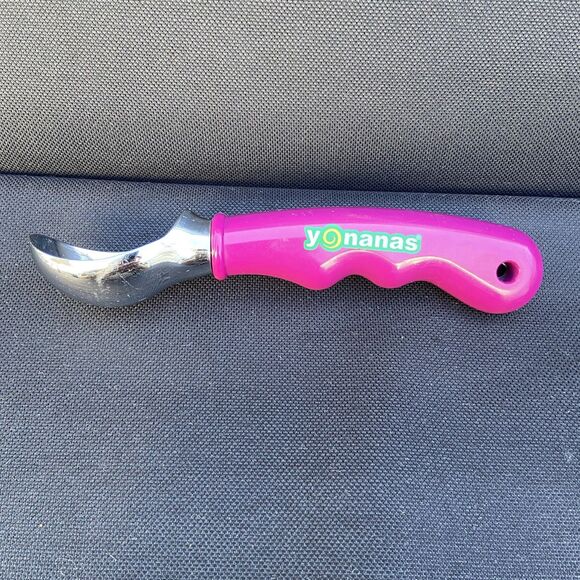 Authentic Yonanas Ice Cream Frozen Yogurt Scoop Ergonomic Grip, Purple Handle - Picture 1 of 4